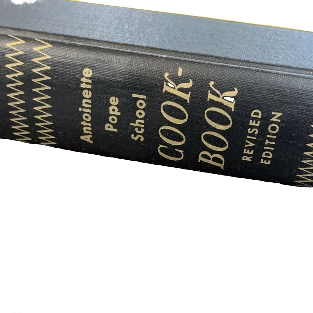 Antoinette Pope School Cookbook The Macmillan Company 1953 Hardcover Revised